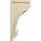 Ekena Millwork 4 3/4"W x 6"D x 12"H Diane Recessed Wood Corbel, Rubberwood CORW05X06X12DIRW - alternate 4